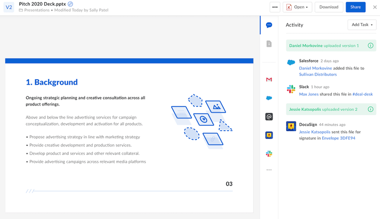 Integration example