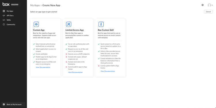 Application Types