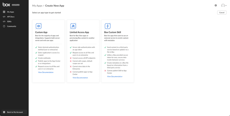 Application Types